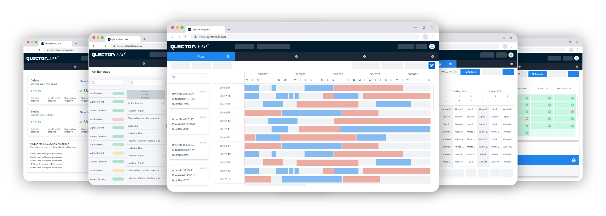 Production Planning Dashboard